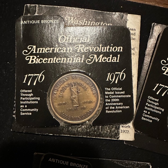 3 State of Washington American Revolution Bicentennial Medals - Picture 4 of 8